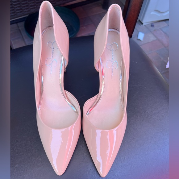 Jessica Simpson Womens Prizma Pump, Sand Dune, Size 9 - Picture 2 of 6